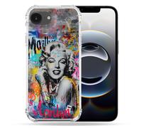 Cokitec - Carcasa Reforzada para iPhone 16e Street Art Maryline Monroe