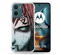 Cokitec - Carcasa Reforzada para Motorola G05/E15 Manga Naruto Gaara