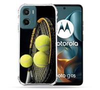 Cokitec - Carcasa Reforzada para Motorola G05/E15 Sport Tennis Balls