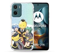 Cokitec - Carcasa Reforzada para Motorola G05 y E15, Manga asesinación, Clase Kuro Trio