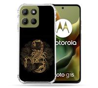 Cokitec - Carcasa Reforzada para Motorola G15, diseño de Animales