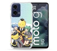 Cokitec - Carcasa Reforzada para Motorola G35 5G, Manga asesinación, Clase Kuro Trio