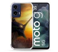 Cokitec - Carcasa Reforzada para Motorola G35 5G Manga Evangelion