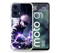 Cokitec - Carcasa Reforzada para Motorola G35 5G Manga Jujutsu Kaisen Gojo Saturo