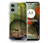 Cokitec - Carcasa Reforzada para Motorola G55 (5G, Caza de jabalí)