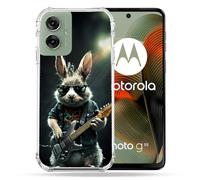 Cokitec - Carcasa Reforzada para Motorola G55 5G, diseño de Conejos