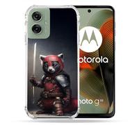 Cokitec - Carcasa Reforzada para Motorola G55 5G, diseño de Ratones, Samurai