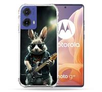 Cokitec - Carcasa Reforzada para Motorola G85 5G, diseño de Conejos