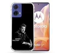 Cokitec - Carcasa Reforzada para Motorola G85 5G, diseño de Johnny Hallyday