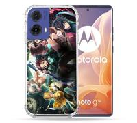 Cokitec - Carcasa Reforzada para Motorola G85 5G Manga Demon Slayer Group