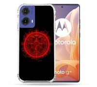 Cokitec - Carcasa Reforzada para Motorola G85 5G Manga Fullmetal Alchemist Logo