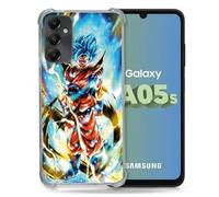 Cokitec - Carcasa Reforzada para Samsung Galaxy A05S (Manga Dragon Ball Sangoku), Color Blanco