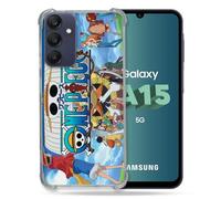 Cokitec - Carcasa Reforzada para Samsung Galaxy A15 4G / 5G, Manga One Piece Sunny