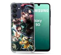 Cokitec - Carcasa Reforzada para Samsung Galaxy A16 5G, Manga Demon Slayer Group