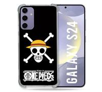 Cokitec - Carcasa Reforzada para Samsung Galaxy S24, diseño de Calavera