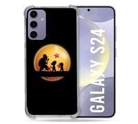 Cokitec - Carcasa Reforzada para Samsung Galaxy S24, diseño de Dragon Ball