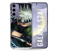 Cokitec - Carcasa Reforzada para Samsung Galaxy S24, Manga Naruto Kakashi