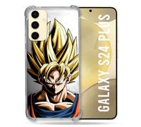 Cokitec - Carcasa Reforzada para Samsung Galaxy S24 Plus, diseño de Dragon Ball Sangoku