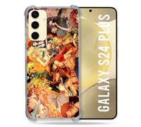 Cokitec - Carcasa Reforzada para Samsung Galaxy S24 Plus, Manga One Piece Nakama