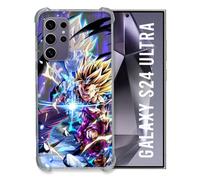 Cokitec - Carcasa Reforzada para Samsung Galaxy S24 Ultra Manga Dragon Ball Sangohan Duo