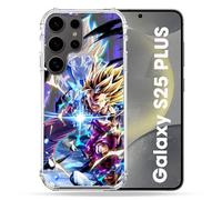 Cokitec - Carcasa Reforzada para Samsung Galaxy S25 Plus, diseño de Dragon Ball Sangohan Duo
