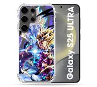 Cokitec - Carcasa Reforzada para Samsung Galaxy S25 Ultra Manga Dragon Ball Sangohan Duo