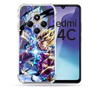 Cokitec - Carcasa Reforzada para Xiaomi Redmi 14C 4G Manga Dragon Ball Sangohan Duo