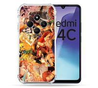 Cokitec - Carcasa Reforzada para Xiaomi Redmi 14C 4G Manga One Piece Nakama