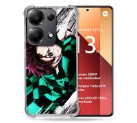 Cokitec - Carcasa Reforzada para Xiaomi Redmi Note 13 Pro 4G Manga Demon Slayer Tanjiro