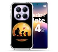Cokitec - Carcasa Reforzada para Xiaomi Redmi Note 14 Pro 5G Manga Dragon Ball Vintage