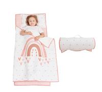 Cokouchyi Colchoneta Extragrande para Siesta Infantil, Saco de Dormir con Almohada extraíble, Mide 53 x 21 x 1.5 Pulgadas, Bolsa de Dormir para niñas, Ideal para guardería y jardín de Infantes