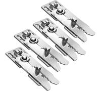 Cokritsm Muebles Conector Soporte, 4 Piezas U-Type Metal Sofá Enclavamiento Muebles Conector para Conector de sofá seccional