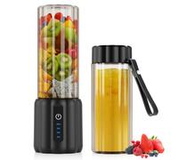 COKUNST Batidora Portátil, Mini Licuadora para Zumos y Batidos, 22000 RPM Trituradora de Alimentos con 6 Cuchillas, Vaso Exprimidor de 500 ml Tapa para Cocina, Deporte, Oficina