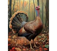 COKYIS 5D Kit de Pintura de Diamante Faisán salvaje Bricolaje Punto de Cruz Bordado Diamond Art Painting Kits, para Adultos Niños Decoración Pared Hogar(40 * 50cm)