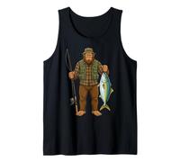 Cola Amarilla De California Pie Grande Pescador Pez Rey Camiseta sin Mangas