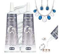 Cola Blanca Manualidades,Pegamento para Joyas,Pegamento Instantáneo Extra Fuerte,Cola Transparente,Pegamento Extrafuerte,Unión de Precisión para Arte, Joyería, Bricolaje (2, 0A 30ml*2pc)