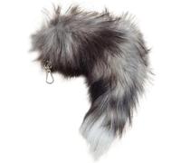 Cola de 15.75 Pulgadas Cola de Animal Peludo de Piel Falsa de Piel Realista Cola de de de Decorativo para la Mochila de Bolsas de Cosplay, Cola de Piel de Estilo 4