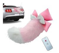 Cola de animales, decoración móvil autoadhesiva con mando a distancia inalámbrico | Cola de coche eléctrica con mando a distancia, para coche, coche, coche, motocicleta, parachoques, maletero, camping