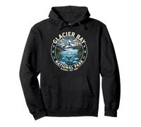 Cola de Ballena de montaña de Alaska del Parque Nacional de la Bahía de los Glaciares Sudadera con Capucha