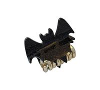 Cola de caballo alta con forma de ala de murciélago para Halloween, accesorios para el cabello femenino, accesorios para el cabello para carnaval, fiesta, clip pequeño para mujer, grueso