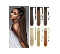 Cola de Caballo Extensión de cabello de cola de caballo sintética de 22 pulgadas, peluca falsa con Clip, extensión de cola de caballo larga y recta for mujer Chica Postizos de Pelo (Color : 99J, Siz