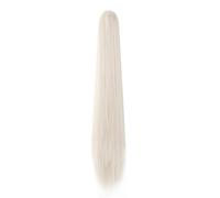 Cola de caballo Peluca sintética con clip y cola de caballo larga recta for mujeres niñas Peinado(60)