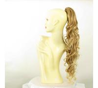 Cola de caballo postizo 65cm luz rubia rubio cobre malla poli claro 10/27t613