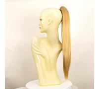 Cola de caballo postizo longo 70 cm luz rubio dorado 7/lg26