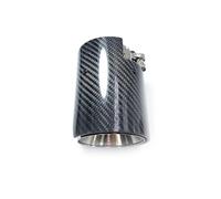 Cola de Escape 1 Pieza Para M2 Para M3 Para M4 135i 140 235i 240i 335i 340i 435i 440i Silenciador Tubo Escape Carbono Brillante Terminales Escape(IN 70 OUT 93)