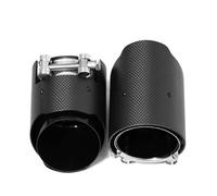 Cola De Escape 2 Piezas Escape De Fibra Carbono De 65 Mm De Diámetro Interior Para G20 G21 320i 330i Punta Silenciador Que Conecta Directamente Boquilla Escape(B ID65MMOD89MM)