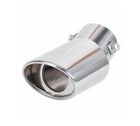 Cola de Escape Compatible Con Ford Para C-MAX Flex Para B-MAX Atlas Territory Formula Vertrek Para Airstream Five Silenciador De Escape Para Coche Color Plateado(A)