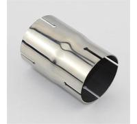Cola de Escape Conector Reductor Escape Estándar Acero Inoxidable Coche Universal Tubo 63Mm Diámetro Exterior Y 73/76/79Mm Silenciador Trasero Coche(OD 63-76mm)