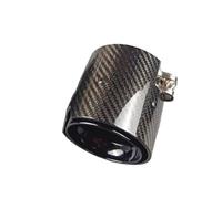 Cola de Escape Para F87 M2 F80 M3 F82 F83 M4 Accesorios De Coche Longitud 90mm 1 Pieza Punta De Escape Negra Brillante Para Tubo Silenciador Tubo de escape(ID 60 OD 92MM Black)