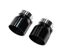 Cola de Escape Para Serie 3 G20 G21 330i 330e 2ps Punta De Escape Conexión Directa Puntas Acero Inoxidable Boquilla Tubo(Negro)